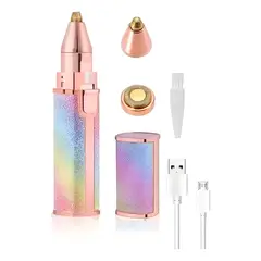 GENERICO - Maquina Depilatoria 2 En 1 Portatil Recargable - Mujer Blanco 220v