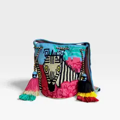 GENERICO - Mochila Bolso Wayuu Talla L