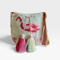 GENERICO - Mochila Bolso Wayuu Talla L