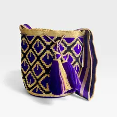 GENERICO - Mochila Bolso Wayuu Talla L