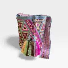GENERICO - Mochila Bolso Wayuu Talla L