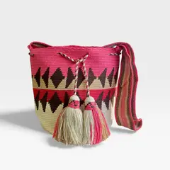 GENERICO - Mochila Bolso Wayuu Talla L