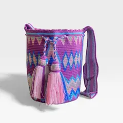 GENERICO - Mochila Bolso Wayuu Talla L