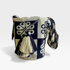 GENERICO - Mochila Bolso Wayuu Talla L