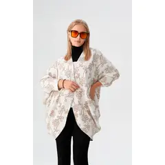 L Y H - Chilango Para Mujer Manga 34 Beige Marca L&H Ref 7D436031