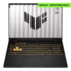 ASUS - Portatil Gamer TUF F16 Intel Core i7-14650HX RAM 32GB SSD 1TB RTX 5060 8GB