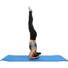 CENTURFIT - Tapete Yoga Grueso Ejercicios Pilates Relajacion Fitness Color Azul