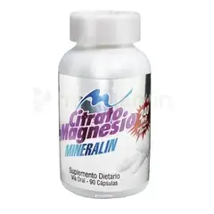 MINERALIN - ALIMENTO CON VITAMINAS + CITRATO DE MAGNESIO X 240MG
