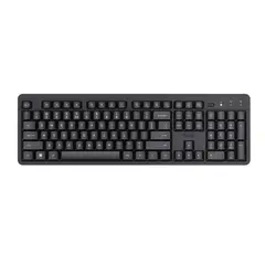 TRUST - Teclado Ody II Inalámbrico Negro Con teclas Silenciosas y Resistente a salpicaduras