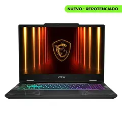 MSI - Portatil Cyborg 15 Intel Core 7 240H RAM 16GB SSD 512GB RTX 5060