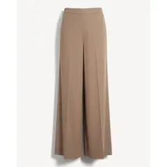 SEVEN SEVEN - Pantalón Palazzo Con Pretina Para Mujer Taupe