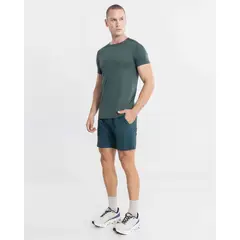 ATMOS - Bermuda Deportiva De Largo Cómodo Para Hombre Verde