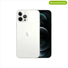 APPLE - Celular Iphone 12 Pro 128 Gb 5G Plateado Reacondicionado + Panel Solar