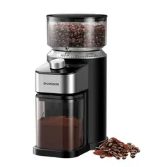 SHARP - Molino Cafe Electrico Muelas Profesional Grande 14 Tazas