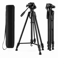 TECH - Tripode Celular Camara Acora Portatil Profesional 170cm 360°