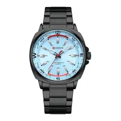 CURREN - Reloj 8455 Negro Celeste