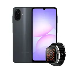 SAMSUNG - Celular Galaxy A07 64GB 4GB Ram 4G Negro + Smartwatch