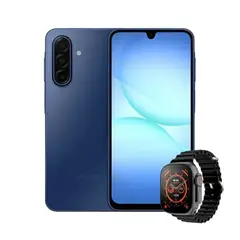 SAMSUNG - Celular Galaxy A17 256GB 8GB Ram 5G Azul + Smartwatch