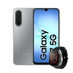 SAMSUNG - Celular Galaxy A17 256GB 8GB Ram 5G Gris + Smartwatch