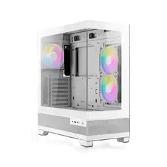 GENERICO - Chassis PC Antec CX700 Blanco con Vidrio Templado y Sistema ARGB de Flujo Equilibrado