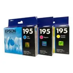 EPSON - JUEGO CARTUCHO 195 COLORES X 3