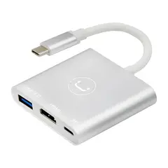 GENERICO - Adaptador Convertidor Usb 3.1 Tipo C A Usb Hdmi Usb-c Hembra Negro