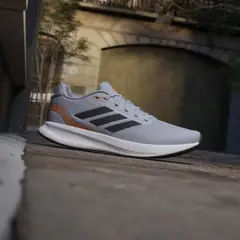 ADIDAS - Runfalcon 5 Tenis gris de hombre para correr