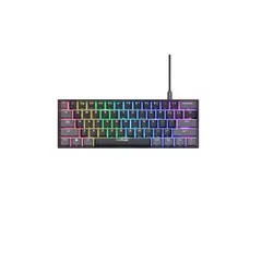 TRUST - Teclado Gamer Gxt 867 Acira Mecanico 60% Negro