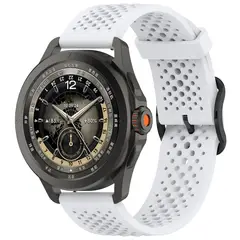 GENERICO - Manilla Compatible Con Xiaomi Watch S1-s2-s3 Y S4 De 22mm Blanco