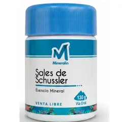MINERALIN - SUPLEMENTO EN POLVO CON MINERALES X 130G SALES DE SCHUSSLER