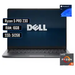 DELL - PORTATIL PRO 14 AMD RYZEN 5 PRO 230 RAM 16GB DDR5 SSD 512GB M.2 WIN11 PRO + MOUSE