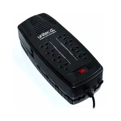UNITEC - Estabilizador 2000VA, 8 Tomas, diseño robusto y confiable, ideal para hogar y oficina