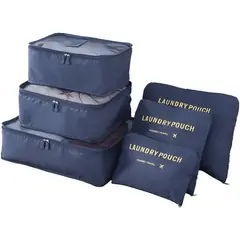 CLEAN - Organizador De Ropa Para Maleta De Viaje X6 Piezas