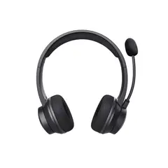 TRUST - Diadema Ayda Bluetooth, Micrófono con Cancelación de Ruido Negra