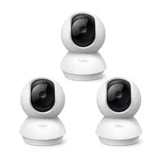 TP LINK - Cámara De Seguridad Tp-link Tapo TC70 Wifi 360° x 3 Unidades