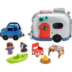 MATTEL - Camper Set Fisher Price Little People Light Up Learning Color Gris