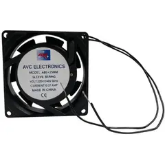 AVC - Ventilador 3 Pulgadas 220v 7 Aspas Modelo: 80x25-220V