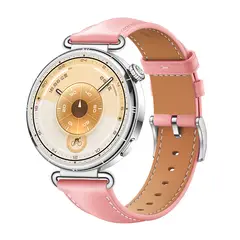 GENERICO - Correa De Cuero Para Reloj De 18mm De Ancho Rosa