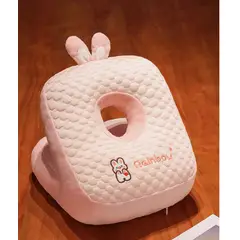 BEBESITOS - COBIJA CON ALMODA DE DESCANSO PARA NIÑOS PREMIUM COLOR ROSA