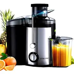 SOKANY - EXTRACTOR DE JUGOS SK 4000 CON ACCESORIOS