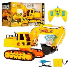 GENERICO - Retro Excavadora Control Remoto Inalambrico Recargable