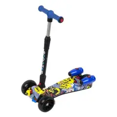 GENERICO - Patineta Para Niños Con Luces Humo Y Parlante Bluetooth