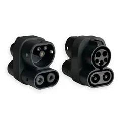 PIX LINK - Adaptador de Carga Vehículos Eléctricos CCS1 CCS2 Carga Rápida DC