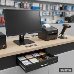 SAT - KIT Computador AIO N7041 con Impresora Cajon Monedero y lector UN PUNTO POS LISTO