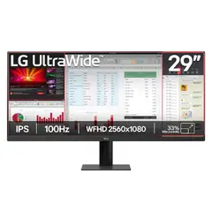 LG - Monitor 29 29U511A-B 29 Ultrawide 2560x1080 Wfhd IPS 100HZ