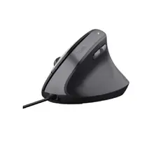 TRUST - Mouse Cableado Ergonómico Vertical Bayo II Negro