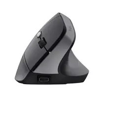 TRUST - Mouse Bayo+ vertical Ergonómico inalámbrico Bluetooth Negro
