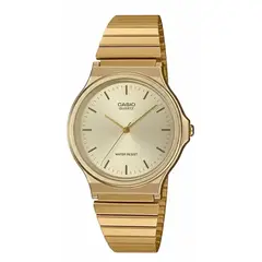 CASIO - Reloj Unisex MQ-24G-9E Minimalista Dorado