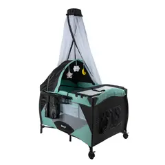 EBABY - Cuna Corral con función Mecedora IRIS EB717 Verde