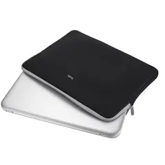 TRUST - Funda Primo para Portátil o Tablet 15.6 Pulgadas con Cremallera Negra